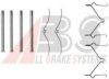 MAZDA 126112400 Accessory Kit, disc brake pads